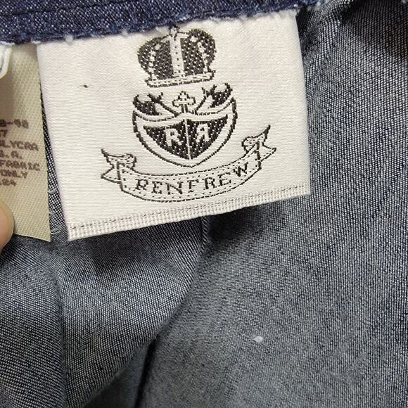 HOLT RENFREW Stretch Denim and Lace Jacket Size XS and Pencil Skirt Size 6 - Picture 11 of 13